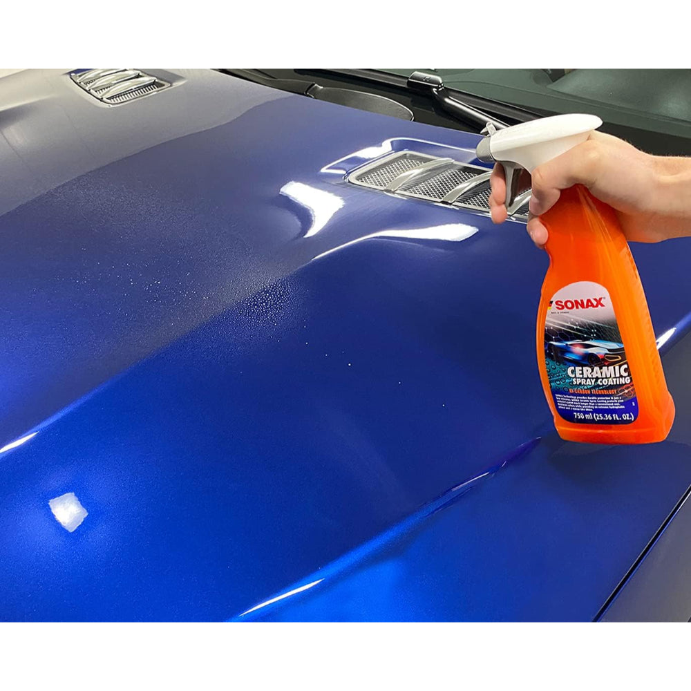 SONAX 257400 CERAMIC SPRAY COATING, 750ML, WHITE