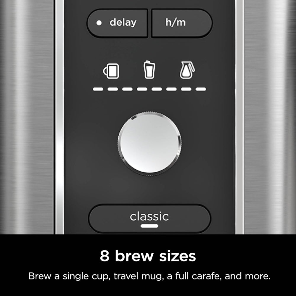 NINJA HOT & ICED XL COFFEE MAKER WITH RAPID COLD BREW, CM371, BLACK