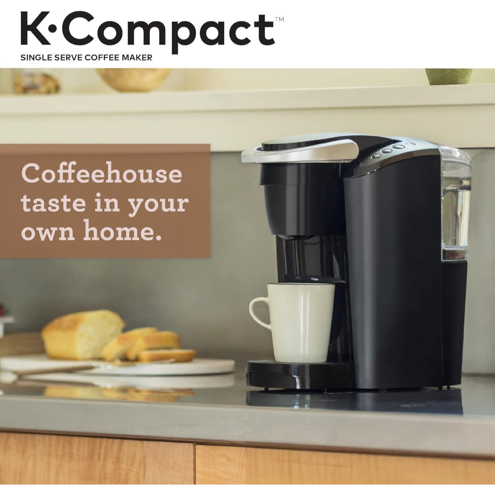 KEURIG K-COMPACT SINGLE-SERVE K-CUP POD COFFEE MAKER, BLACK