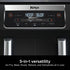 NINJA DZ090 FOODI 6 QUART 5-IN-1 DUALZONE 2-BASKET AIR FRYER, BLACK