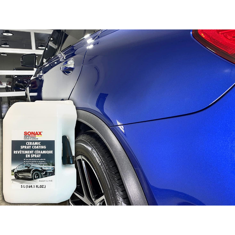 SONAX 257500 CERAMIC SPRAY COATING, 5 L, WHITE