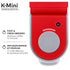 KEURIG K-MINI SINGLE SERVE K-CUP POD COFFEE MAKER, POPPY RED