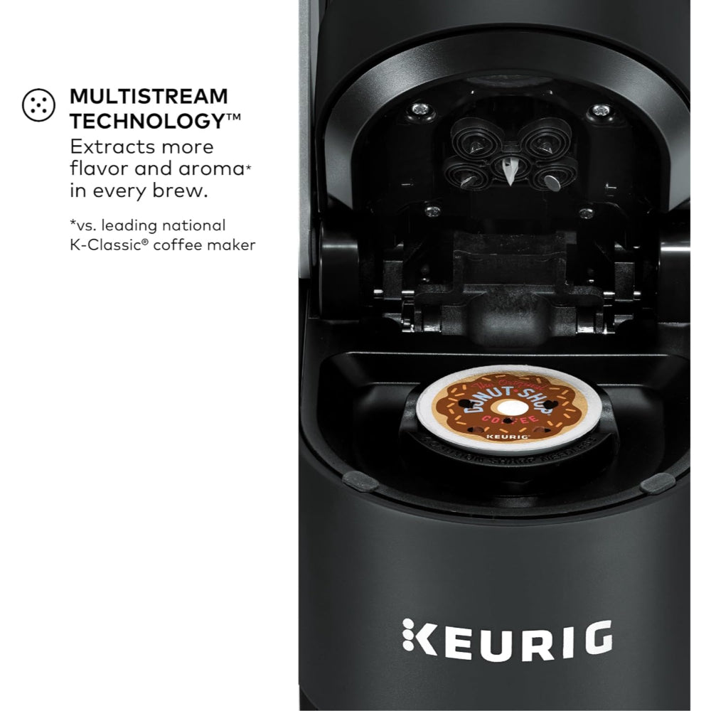 KEURIG K-SUPREME SINGLE SERVE K-CUP POD COFFEE MAKER, MULTISTREAM TECHNOLOGY, BLACK / GRAY