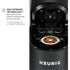 KEURIG K-SUPREME SINGLE SERVE K-CUP POD COFFEE MAKER, MULTISTREAM TECHNOLOGY, BLACK / GRAY