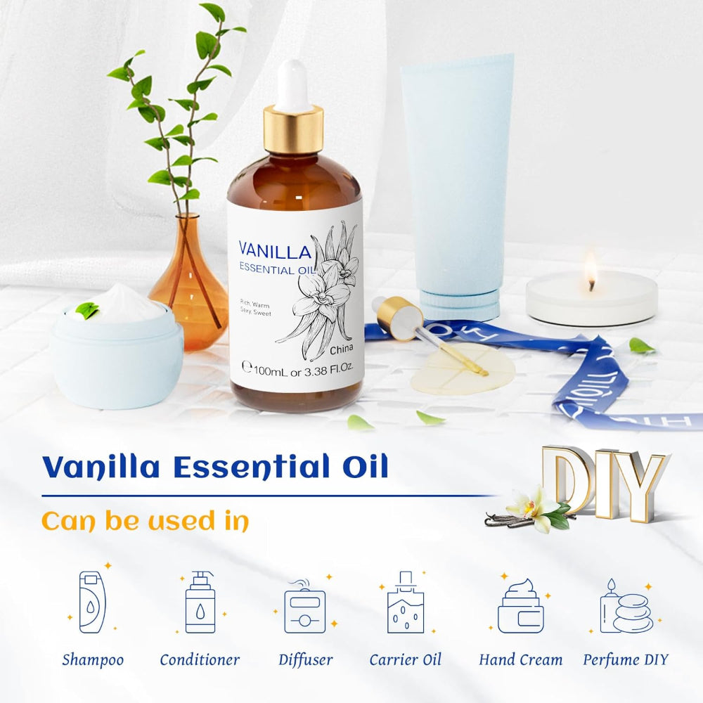 HIQILI VANILLA ESSENTIAL OIL 100ML