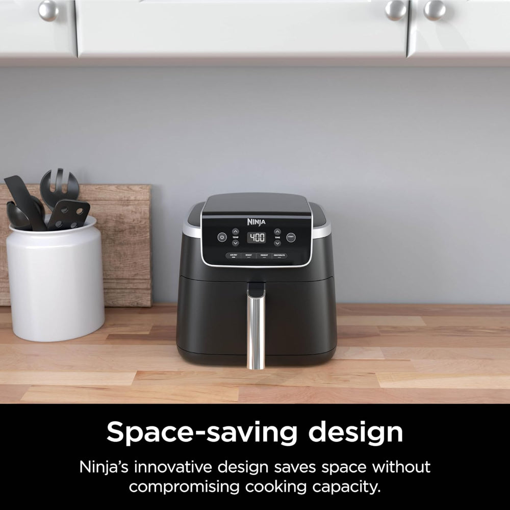 NINJA AIR FRYER PRO 4-IN-1 WITH 5 QT CAPACITY - AF141, GRAY