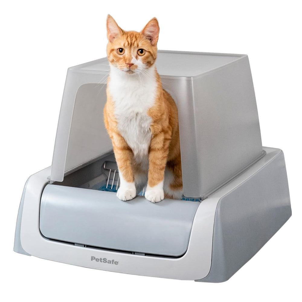 PETSAFE SCOOPFREE CRYSTAL PRO SELF-CLEANING CAT LITTER BOX