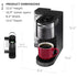 KEURIG K-SUPREME PLUS SMART SINGLE SERVE K-CUP POD COFFEE MAKER, BLACK
