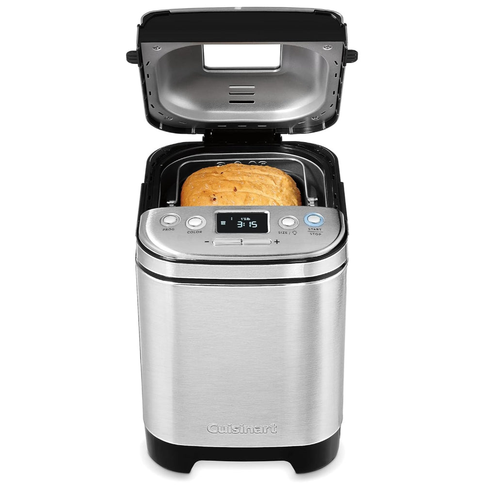 CUISINART CBK-110C COMPACT AUTOMATIC BREAD MAKER, STAINLESS STEEL