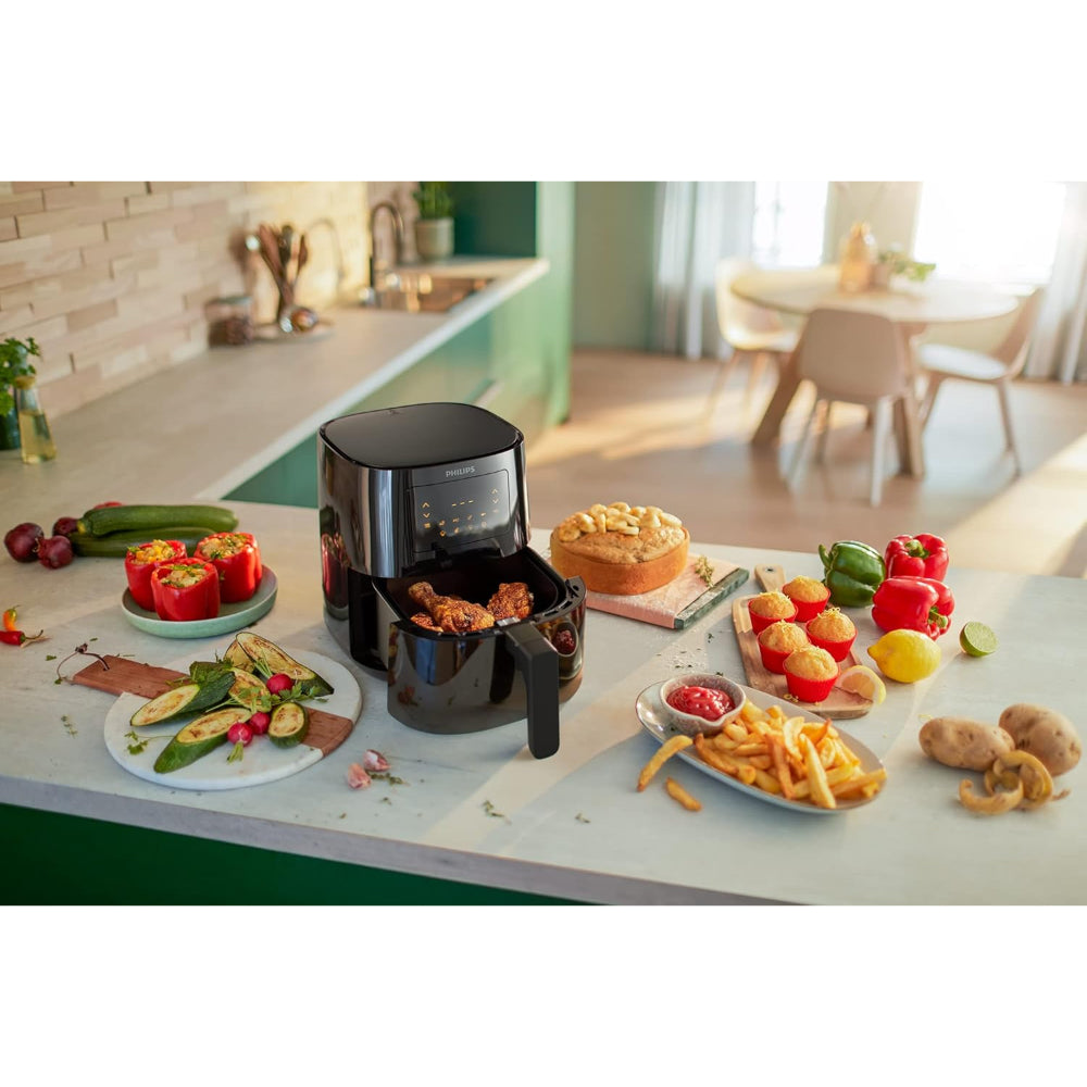 PHILIPS ESSENTIAL COMPACT AIR FRYER – 1.8LB / 4.1L CAPACITY - HD9252/91