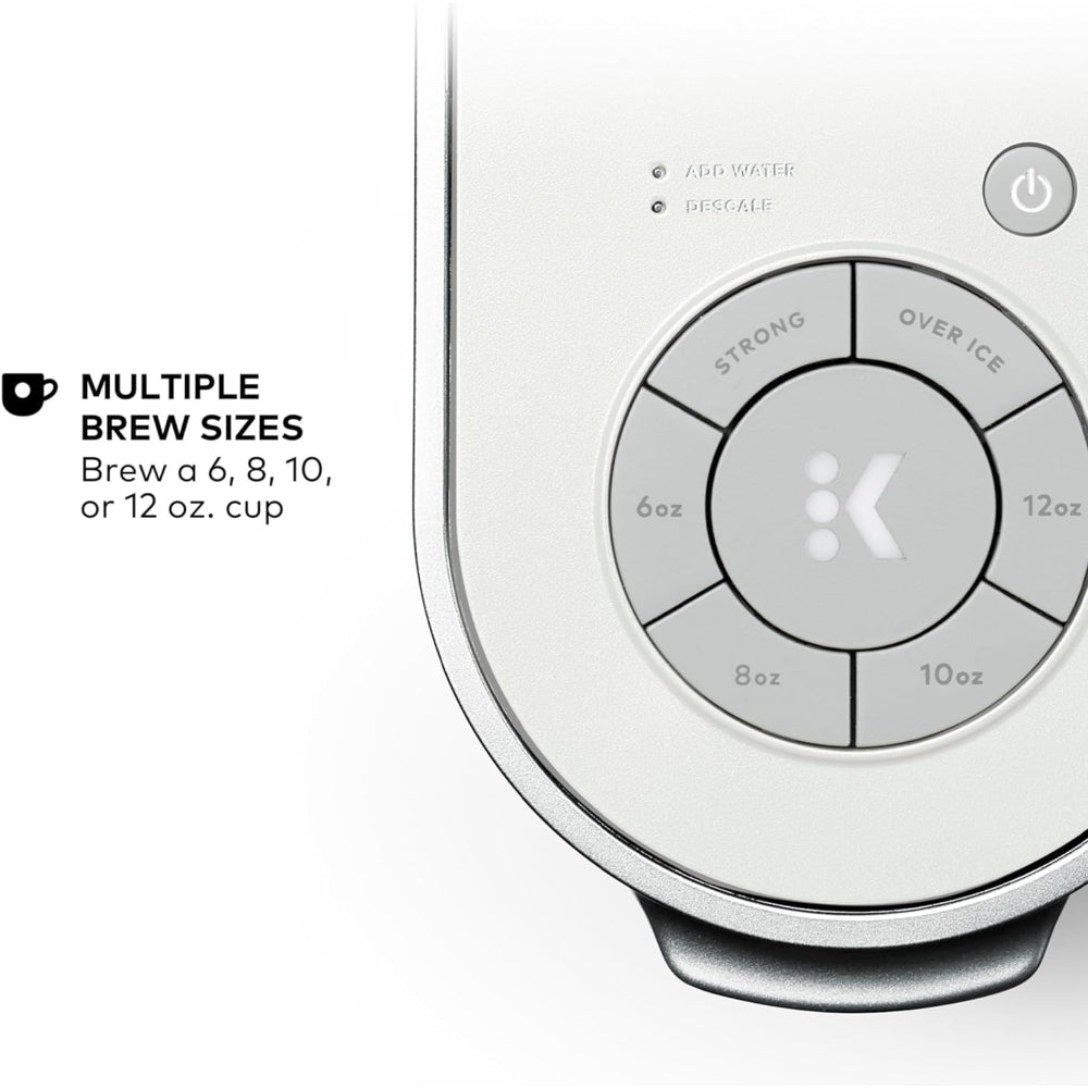 KEURIG K-SUPREME SINGLE SERVE K-CUP POD COFFEE MAKER, MULTISTREAM TECHNOLOGY, WHITE