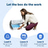 PETSAFE SCOOPFREE CRYSTAL PRO SELF-CLEANING CAT LITTER BOX