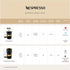 NESPRESSO VERTUO POP+ COFFEE AND ESPRESSO MAKER BY BREVILLE, COCONUT WHITE