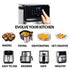 YEDI EVOLUTION AIR FRYER, 6.8 QUART, STAINLESS STEEL