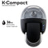 KEURIG K-COMPACT SINGLE-SERVE K-CUP POD COFFEE MAKER, BLACK