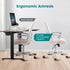 SMUG ERGONOMIC MID-BACK MESH OFFICE CHAIR WITH LUMBAR SUPPORT