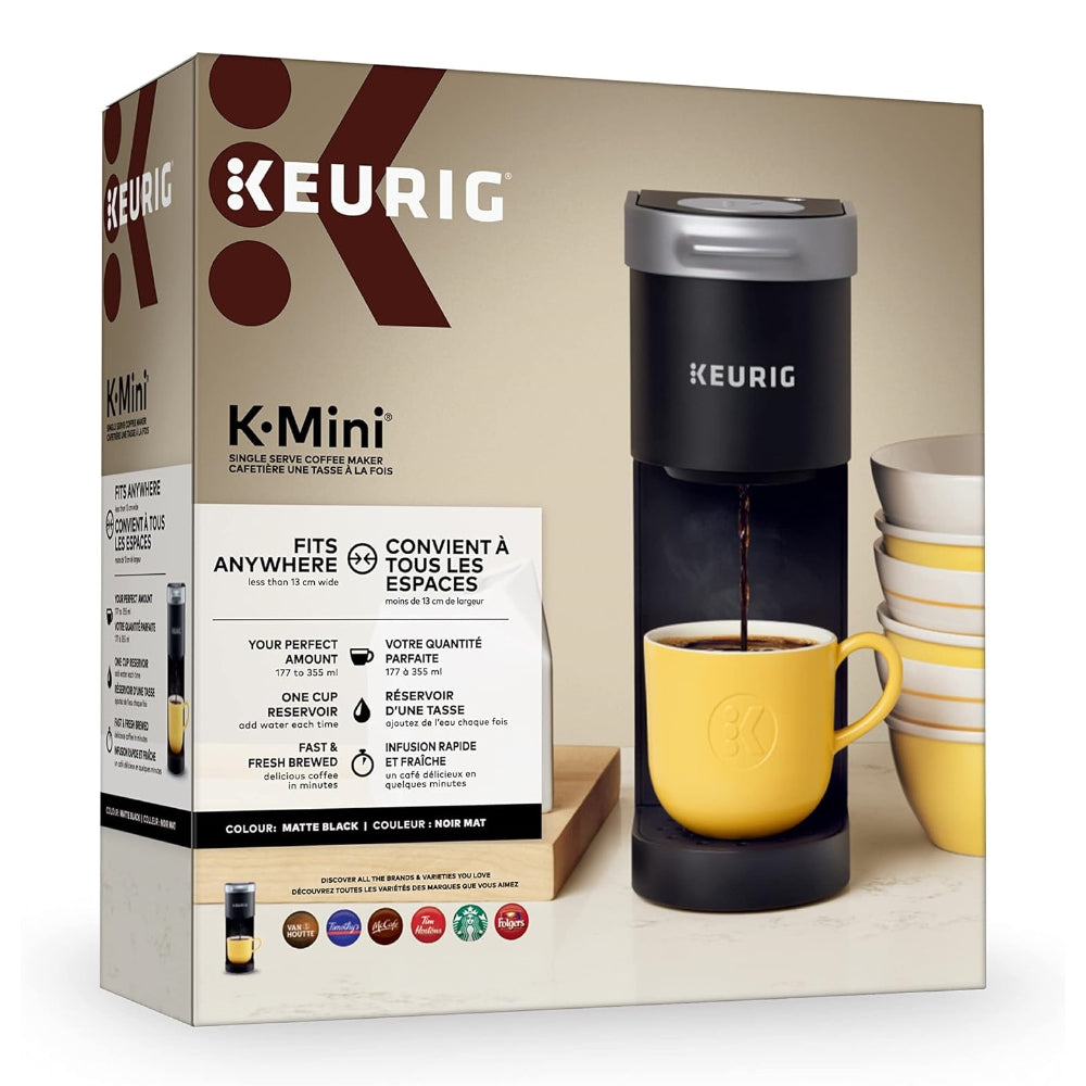 KEURIG K-MINI HOT BEVERAGE DISPENSER, MATTE BLACK