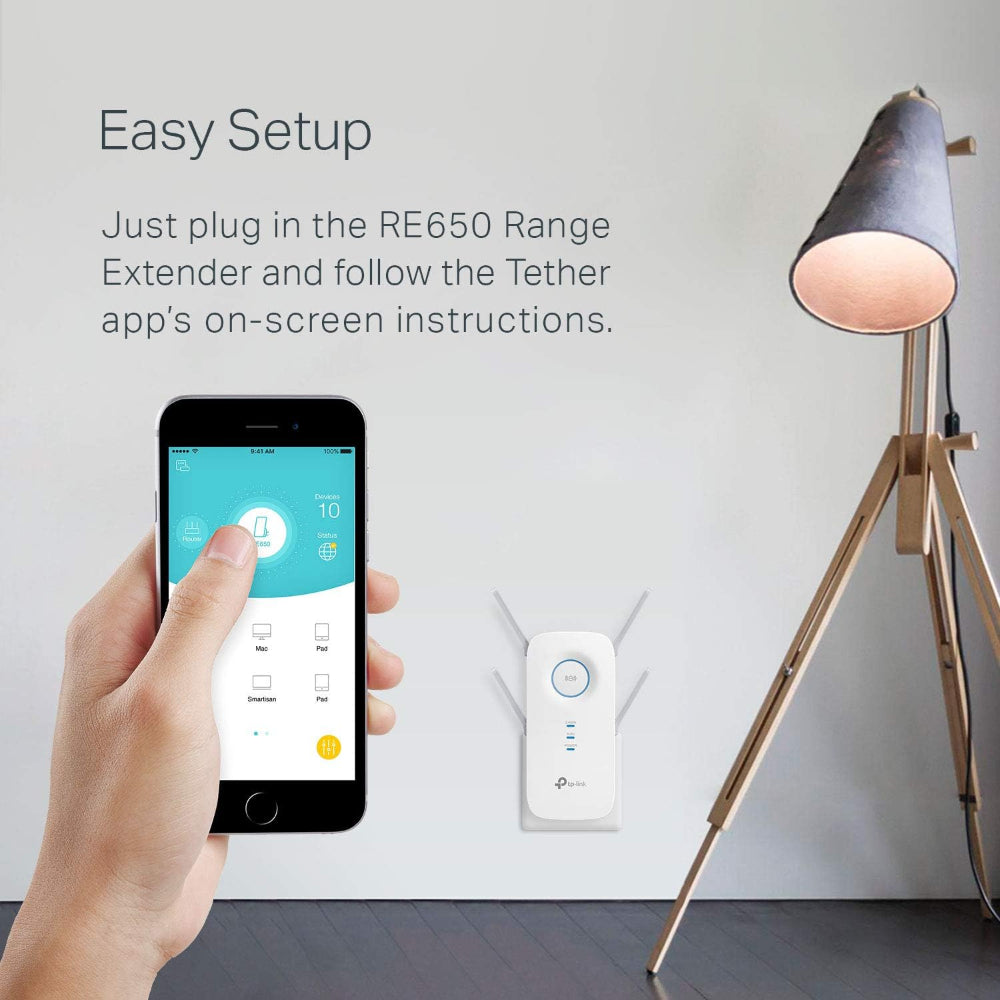 TP-LINK AC2600 WIFI EXTENDER (RE650)