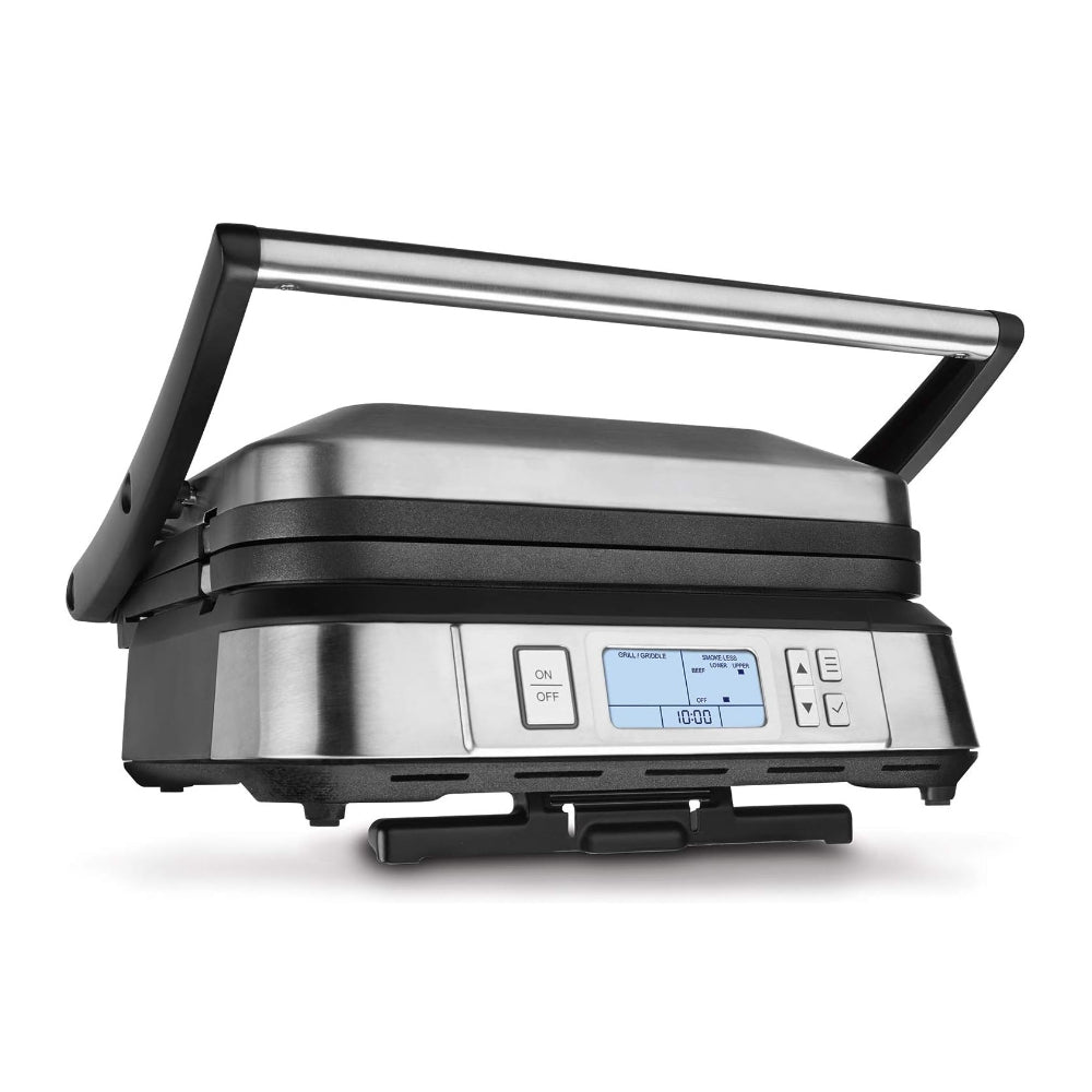 CUISINART GR-6SC CONTACT GRIDDLE WITH SMOKE-LESS MODE