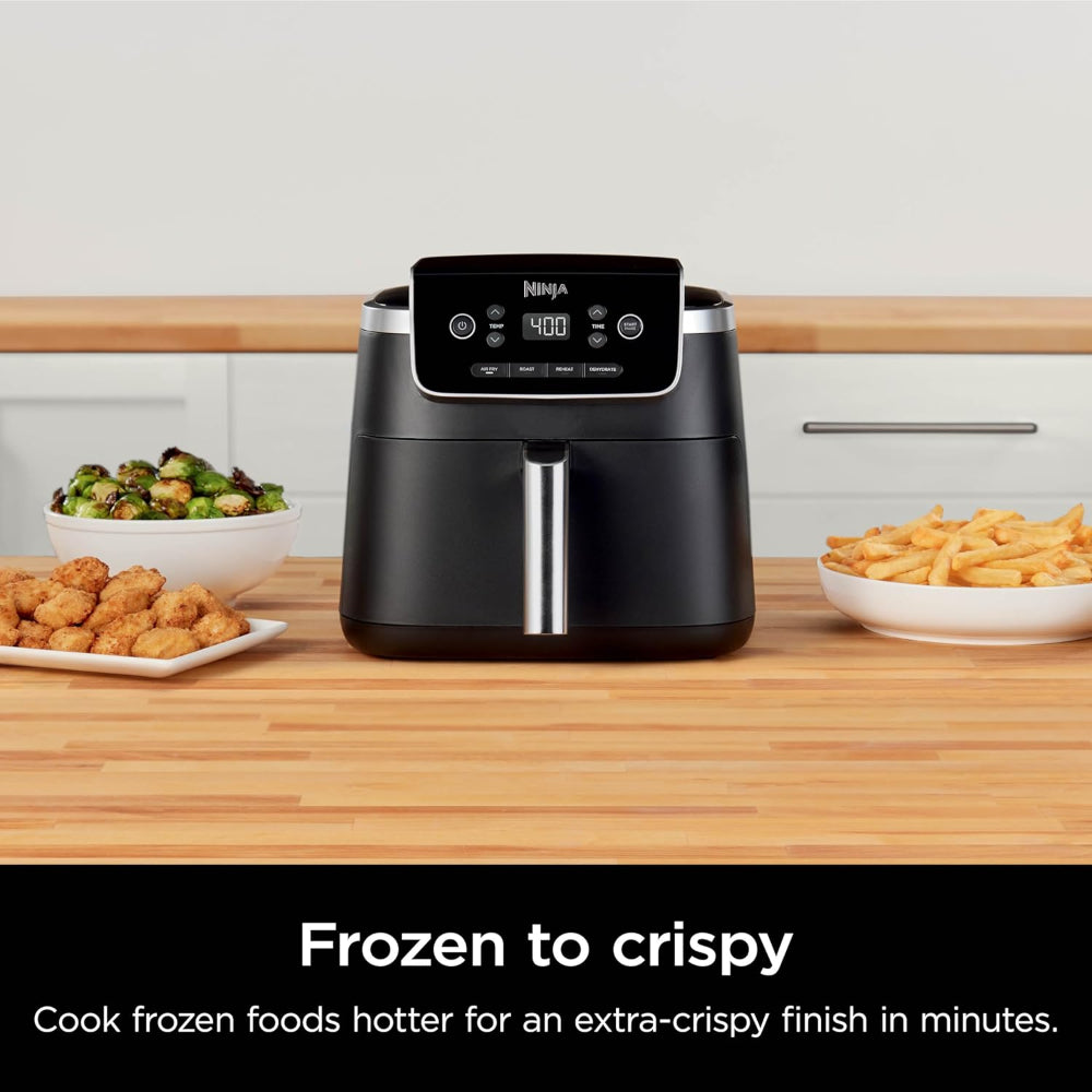 NINJA AIR FRYER PRO 4-IN-1 WITH 5 QT CAPACITY - AF141, GRAY