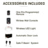 GENIE 6072H-O RESIDENTIAL WALL MOUNTED GARAGE DOOR OPENER, BLACK