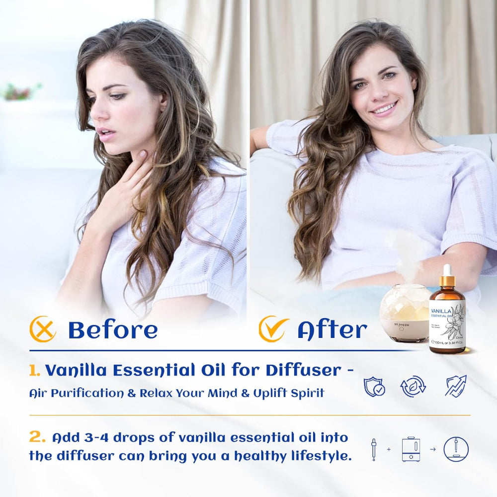 HIQILI VANILLA ESSENTIAL OIL 100ML
