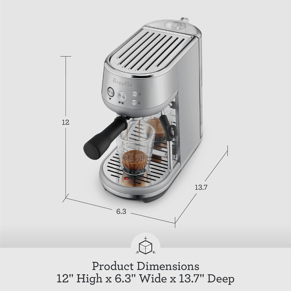 BREVILLE BAMBINO ESPRESSO MACHINE, STAINLESS STEEL