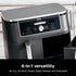 NINJA FOODI 10 QUART DUALZONE 6-IN-1 AIR FRYER: 2 BASKETS, SMART FINISH, GREY