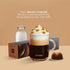 NESPRESSO VERTUO POP+ DELUXE COFFEE AND ESPRESSO MACHINE BY BREVILLE, TITAN