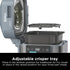 NINJA SF301 SPEEDI RAPID COOKER & AIR FRYER, 6-QT CAPACITY – SEA SALT GRAY