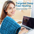 HEATING PAD FOR BACK PAIN RELIEF WITH 6 HEAT SETTINGS AND AUTO-OFF, 16" X 24"