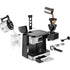 DE'LONGHI ALL-IN-ONE COMBINATION COFFEE MAKER & ESPRESSO MACHINE + MILK FROZER, COM532M, BLACK