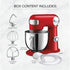 CUISINART SM-50R PRECISION MASTER 5.5 QT STAND MIXER, RED