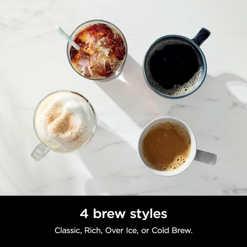 NINJA HOT & ICED XL COFFEE MAKER WITH RAPID COLD BREW, CM371, BLACK