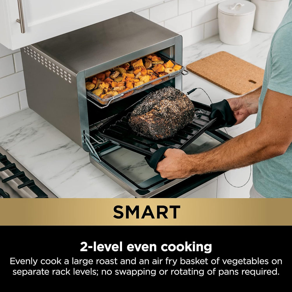 NINJA DT251 FOODI 10-IN-1 SMART XL AIR FRY OVEN, SILVER