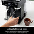 NINJA ESPRESSO & COFFEE BARISTA SYSTEM CFN601C, WITH 12-CUP CARAFE, BUILT-IN FROTHER, BLACK