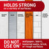 COMMAND LARGE PICTURE HANGING STRIPS, 120 WHITE ADHESIVE PAIRS