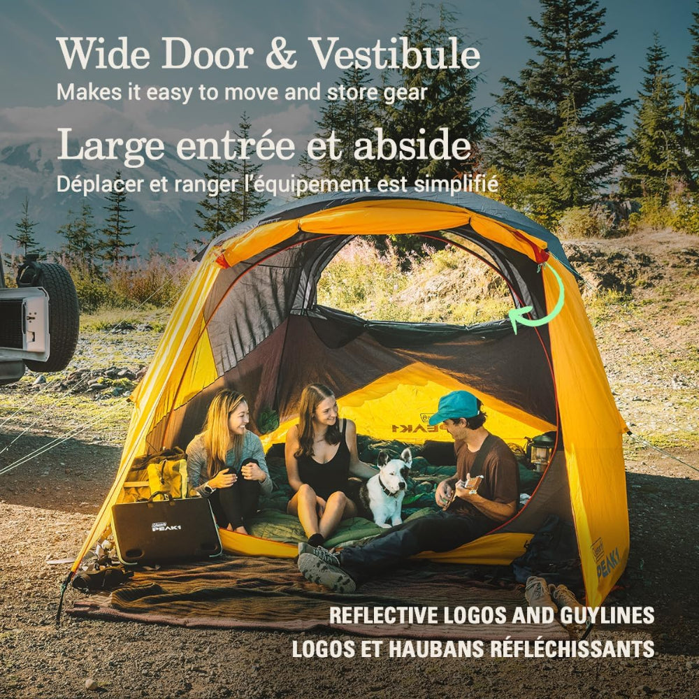 COLEMAN PEAK1 PREMIUM BACKPACKING 6-PERSON TENT