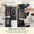CUISINART DGB-2 SINGLE SERVE COFFEE MAKER + COFFEE GRINDER, 48 OZ, BLACK