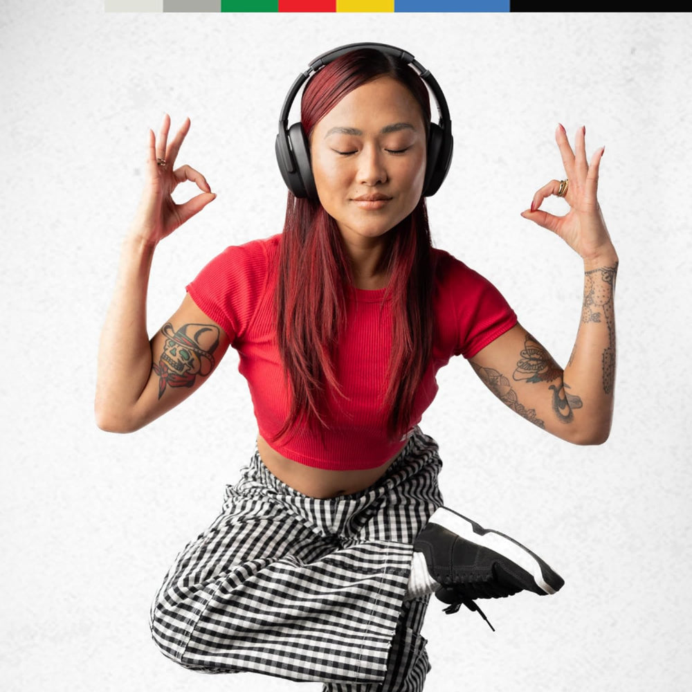 SKULLCANDY CRUSHER EVO OVER-EAR WIRELESS HEADPHONES WITH SENSORY BASS AND EXTRA CHARGING CABLE