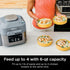 NINJA SF301 SPEEDI RAPID COOKER & AIR FRYER, 6-QT CAPACITY – SEA SALT GRAY