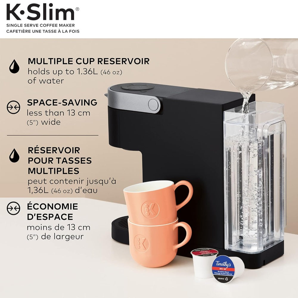 KEURIG K-SLIM SINGLE SERVE K-CUP COFFEE MAKER