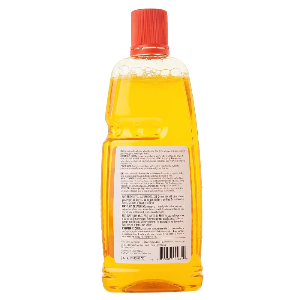 SONAX 314300-755 CAR WASH SHAMPOO CONCENTRATE, 33.8 FL. OZ.