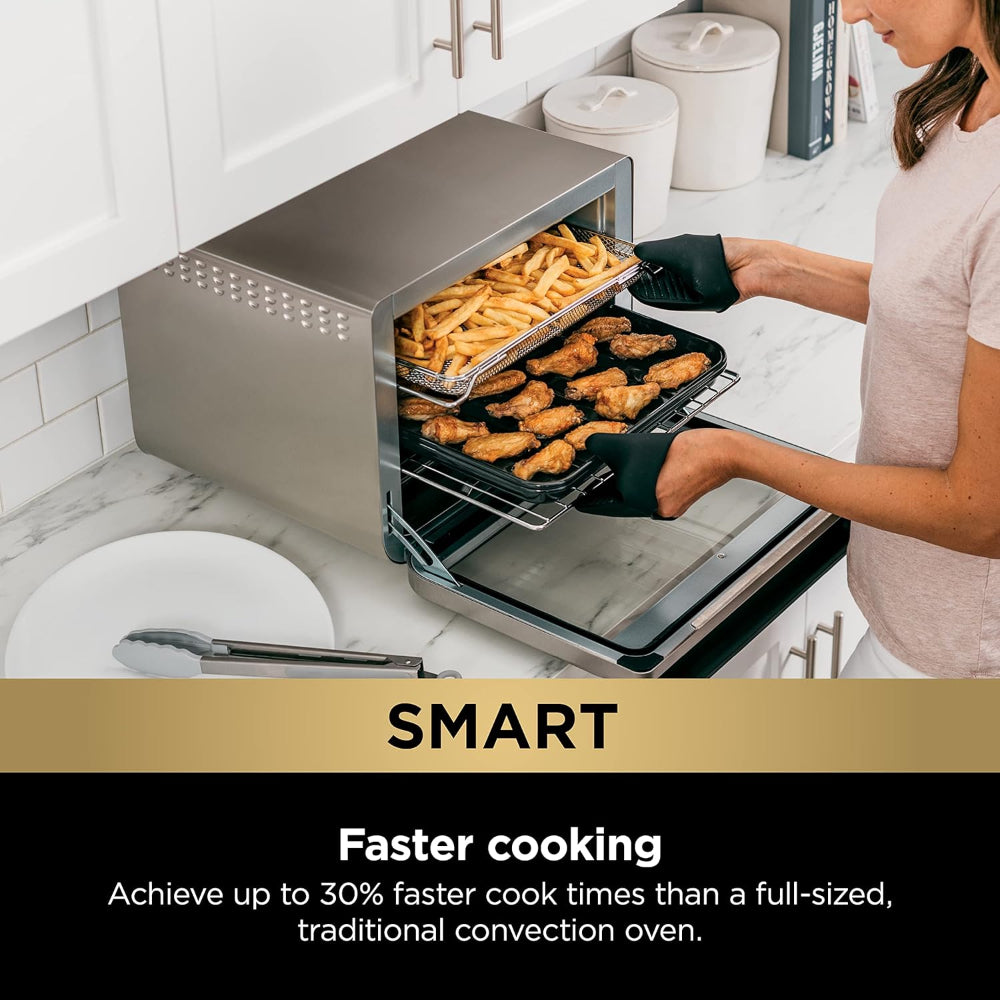 NINJA DT251 FOODI 10-IN-1 SMART XL AIR FRY OVEN, SILVER