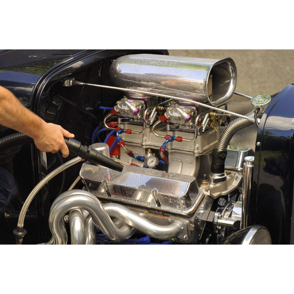 METROVAC MB-3CD AIR FORCE MASTER BLASTER, CAR & MOTORCYCLE VACUUM CLEANER, DRYER WITH ACCESSORIES