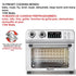 STARFRIT 20.8-QUART, 1700-WATT AIR FRYER TOASTER OVEN