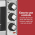 HAMILTON BEACH COUNTERTOP TOASTER OVEN & PIZZA MAKER, STAINLESS STEEL (31401)
