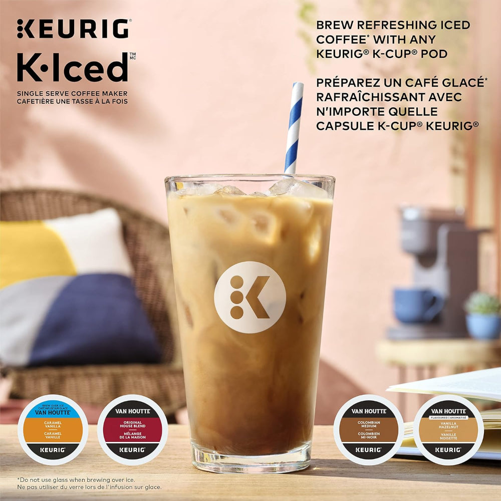KEURIG K-ICED SINGLE SERVE COFFEE MAKER, GRAY