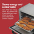 HAMILTON BEACH COUNTERTOP TOASTER OVEN & PIZZA MAKER, STAINLESS STEEL (31401)
