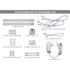 BLACK+DECKER LED UNDER CABINET LIGHTING KIT, 2-BARS, 12INCH